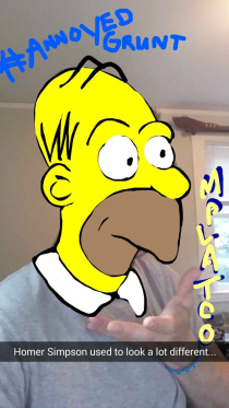 Oldschool Homer Simpson